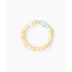 NEW LIÉ STUDIO women's the mary bracelet in beige topaz